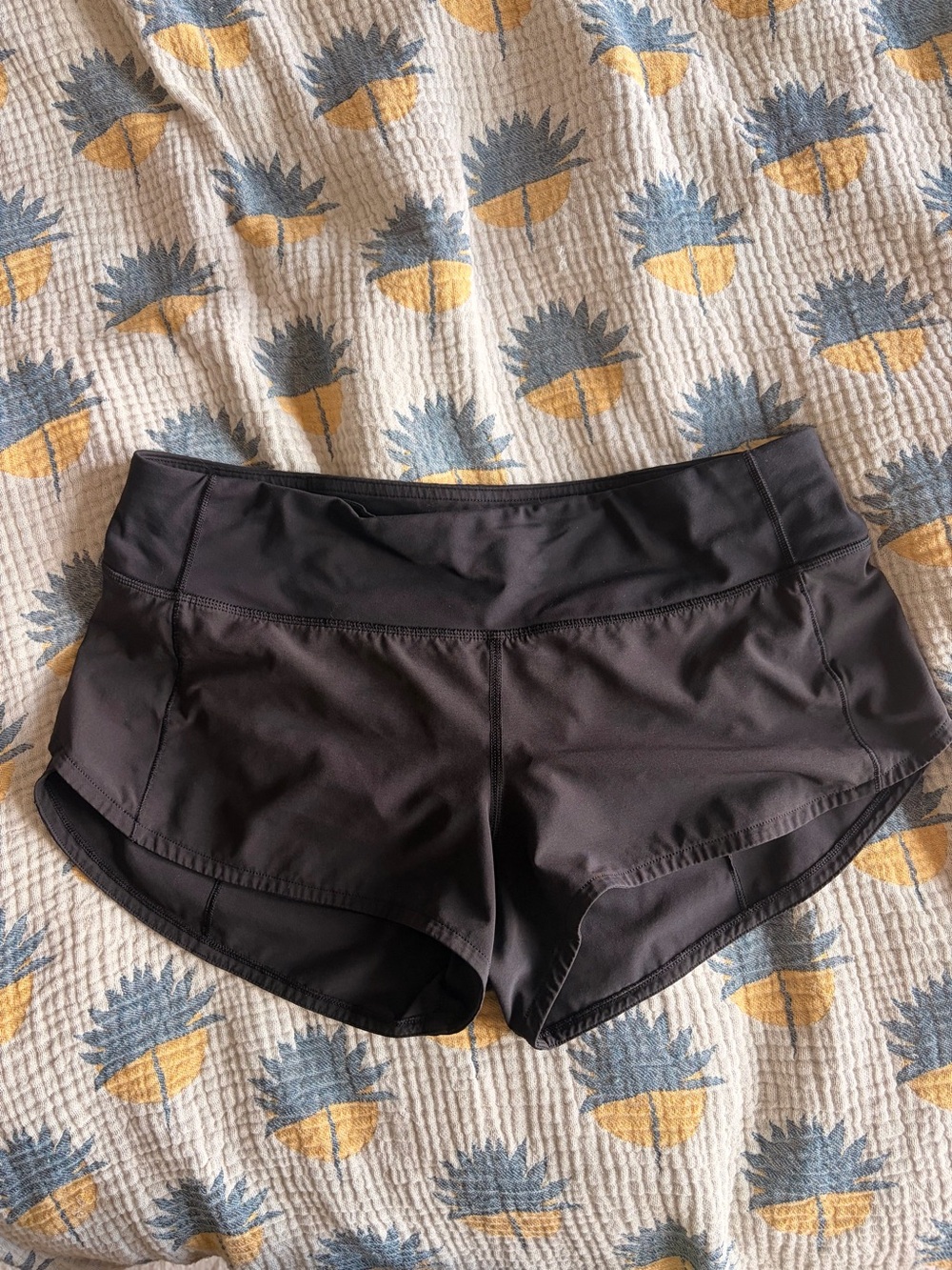 lululemon athletica 💦 speed shorts BLACK